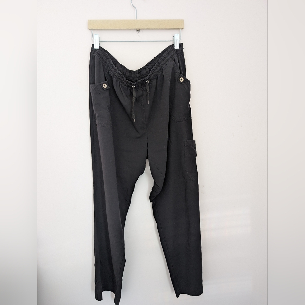 Black Scrub Pants